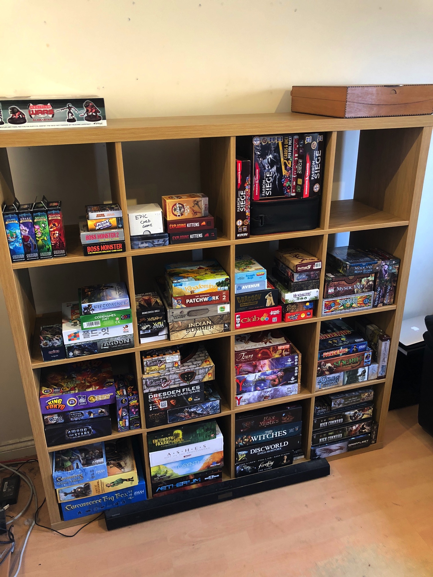 BoxThrone wants to replace Ikea's Kallax as the king of board game shelves  - Tabletop Gaming