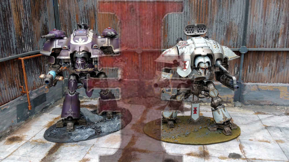 No one expects the Inquistion!  : An Inquisitorial Knights Army..