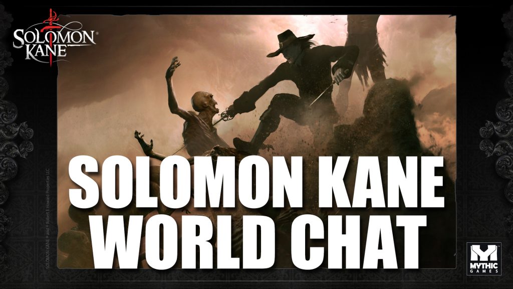 Mythic Games Chat: The World of Solomon Kane