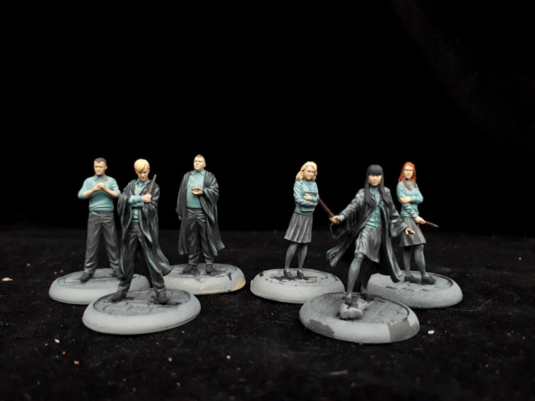 Painting the Hogwarts uniform