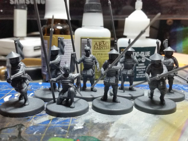 The last 8 ashigaru.