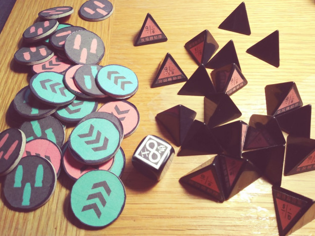 Tokens and Dice