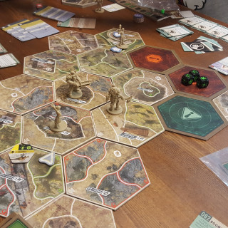 First play of Fallout the boardgame