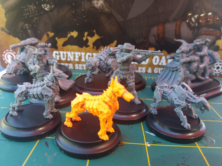 Outlaws, Gun and Attack Dogs built.