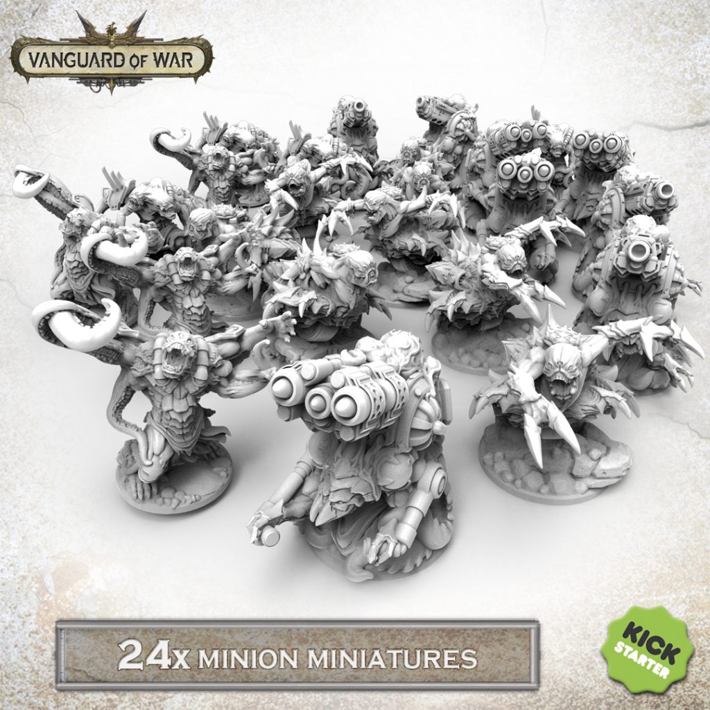 24 Minion Miniatures - Vanguard Of War