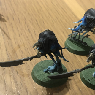 Finished unit of Glaive Wraiths!