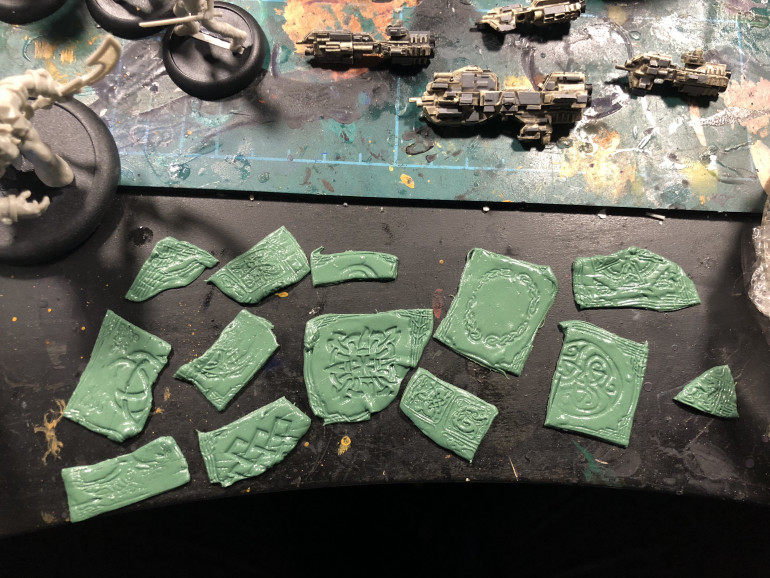Working along on the bases.