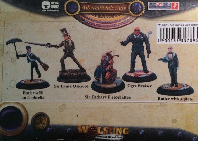 Here is the back of the box showing which figures I'd be starting with. Abinov Singh came separately in a blister pack.