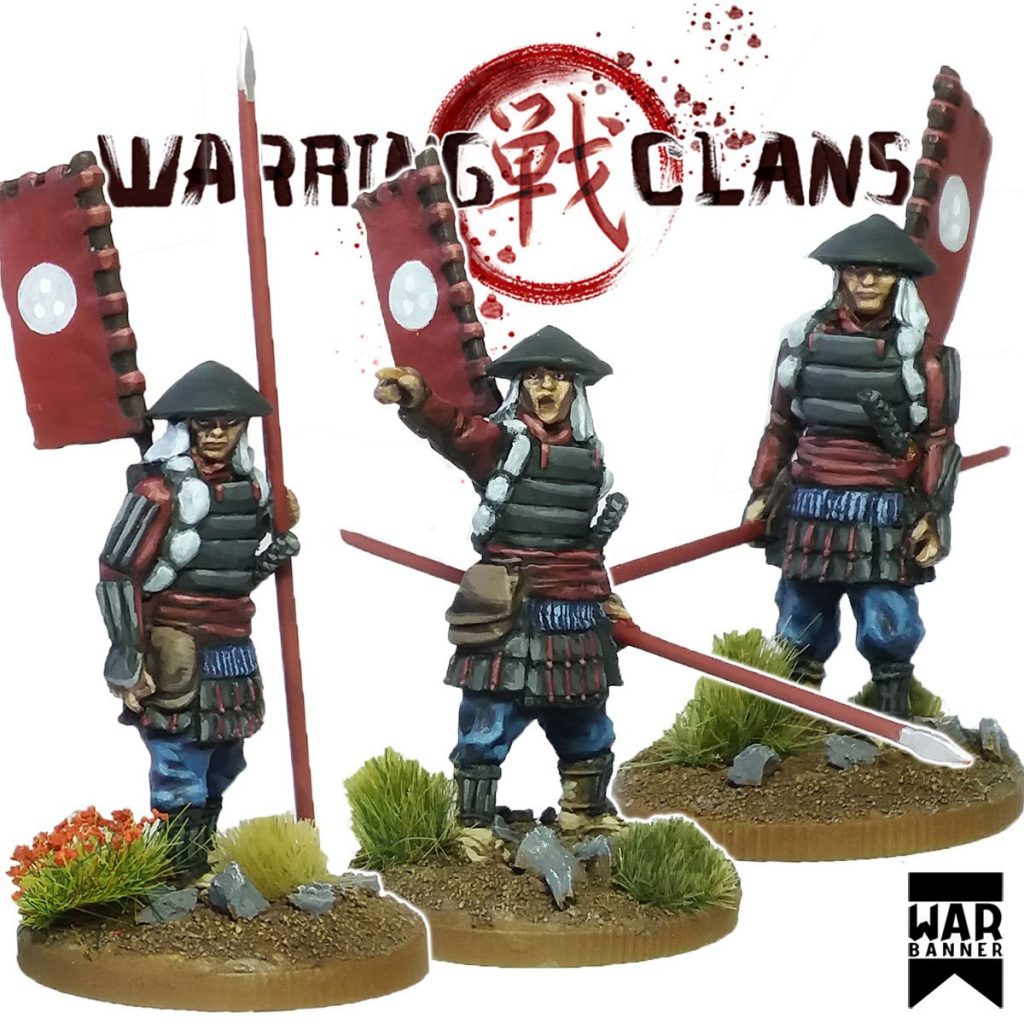 Ashigaru with Yari - War Banner