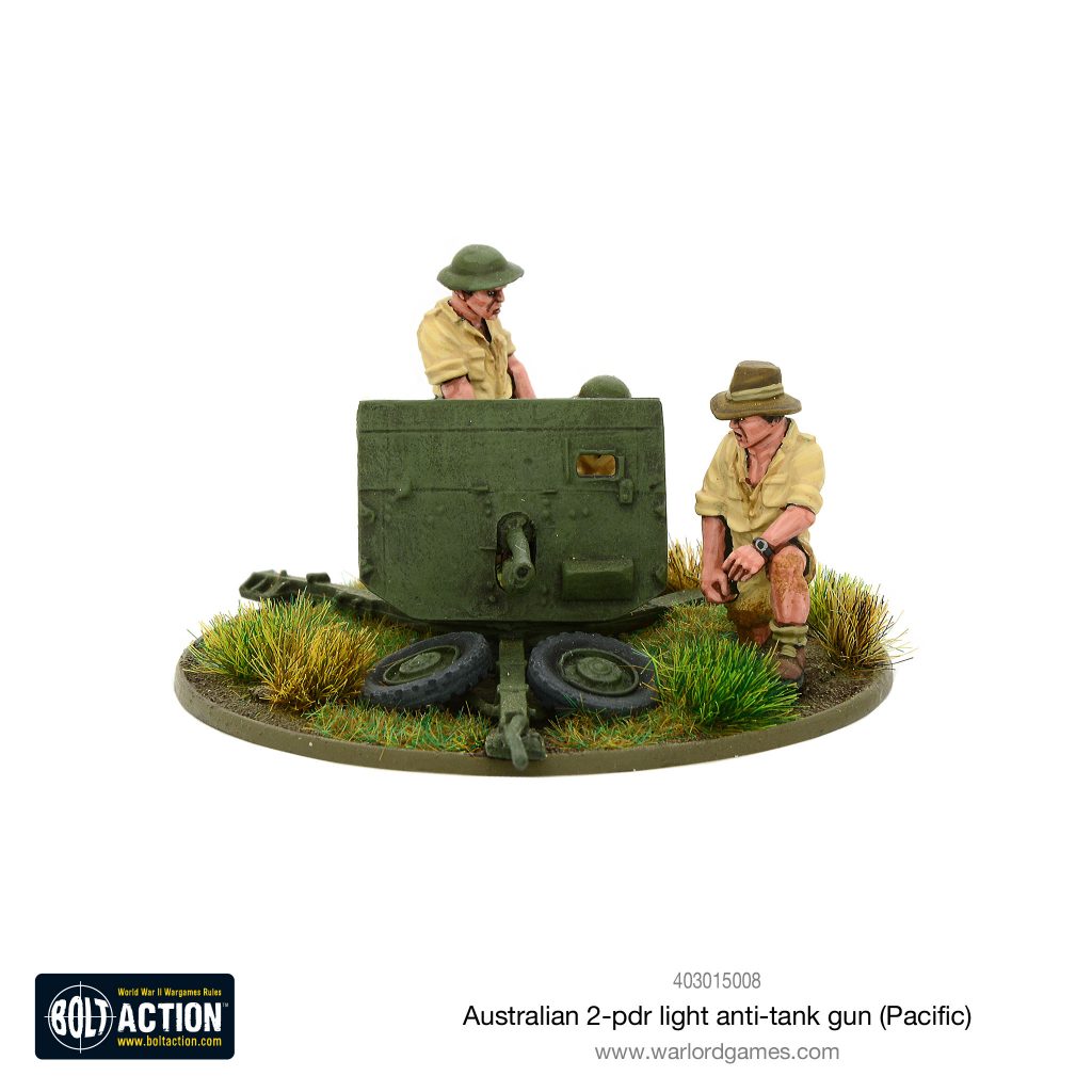 Australian 2pdr Light Anti Tank Gun - Bolt Action