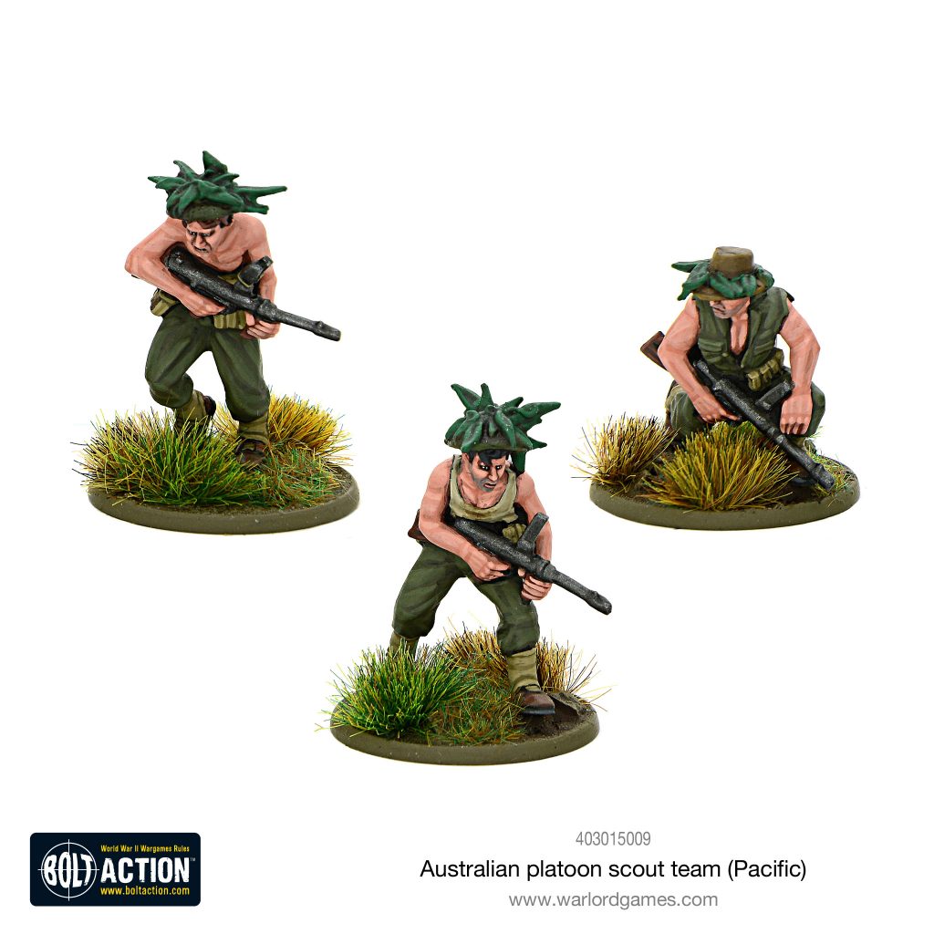 Australian Platoon Scout Team - Bolt Action