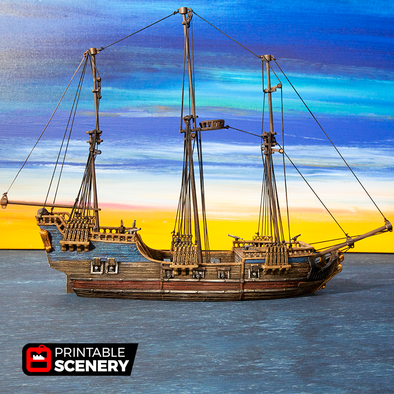 Printable Scenery Set Sail In Splendid New Ships OnTableTop Home Of 