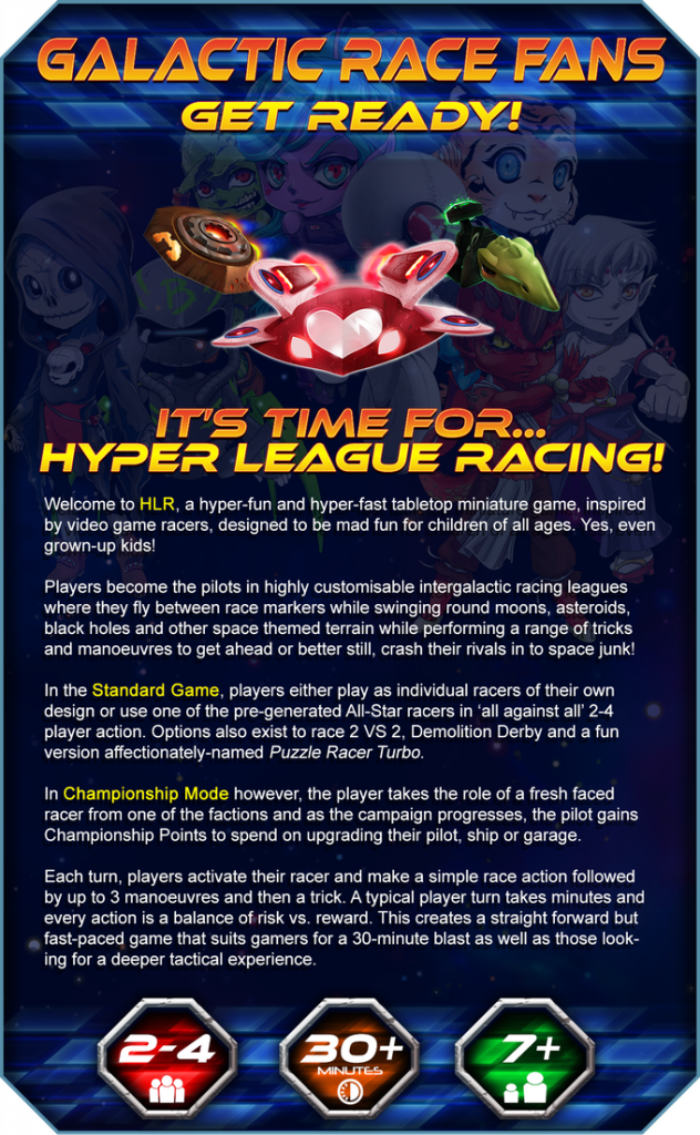 Hyperleague Racing Information - Mad Dad Games