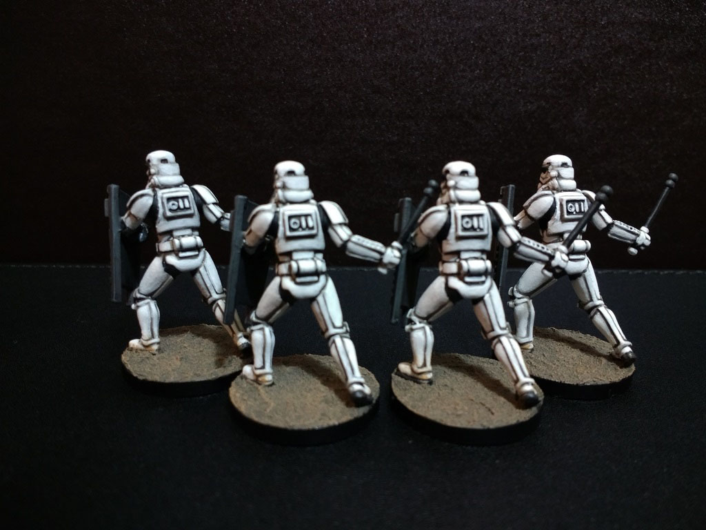 Completed Riot Troopers.