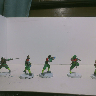 Base Coats on the Infantry