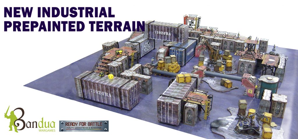 Industrial Terrain Banner - Bandua Wargames