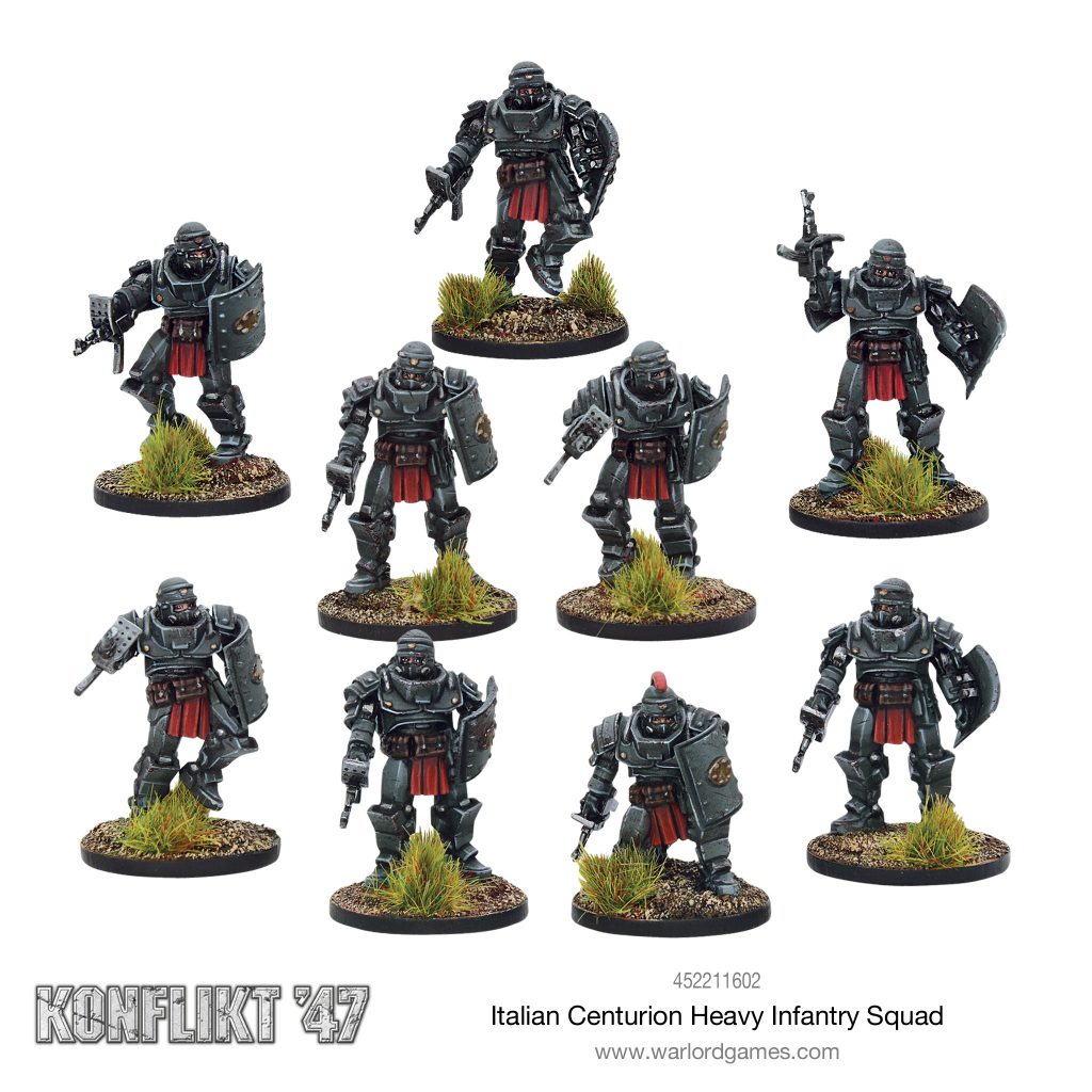 Italian Centurion Heavy Infantry Squad - Konflikt '47