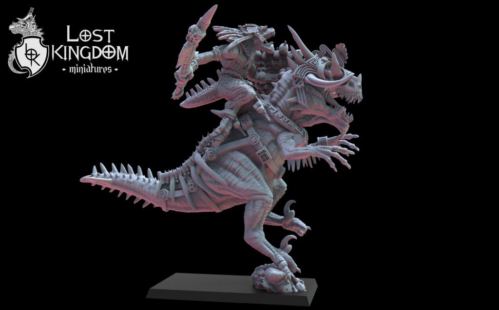 Lizardman Preview #3 - Lost Kingdom Miniatures