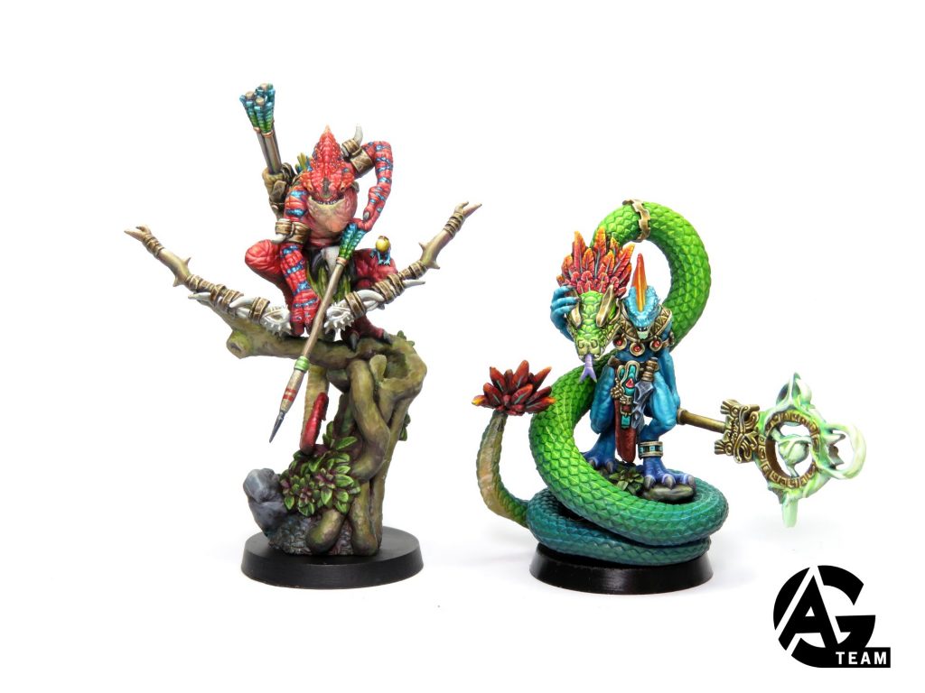 Lizardmen Painted - Lost Kingdom Miniatures