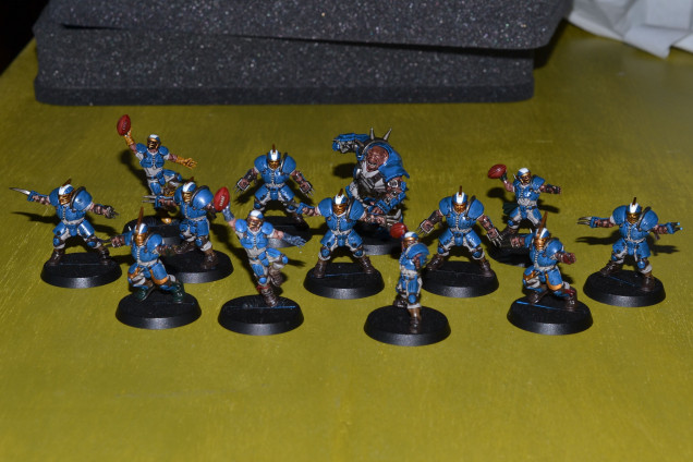 Reikland Reavers washed and some of the highlight done.