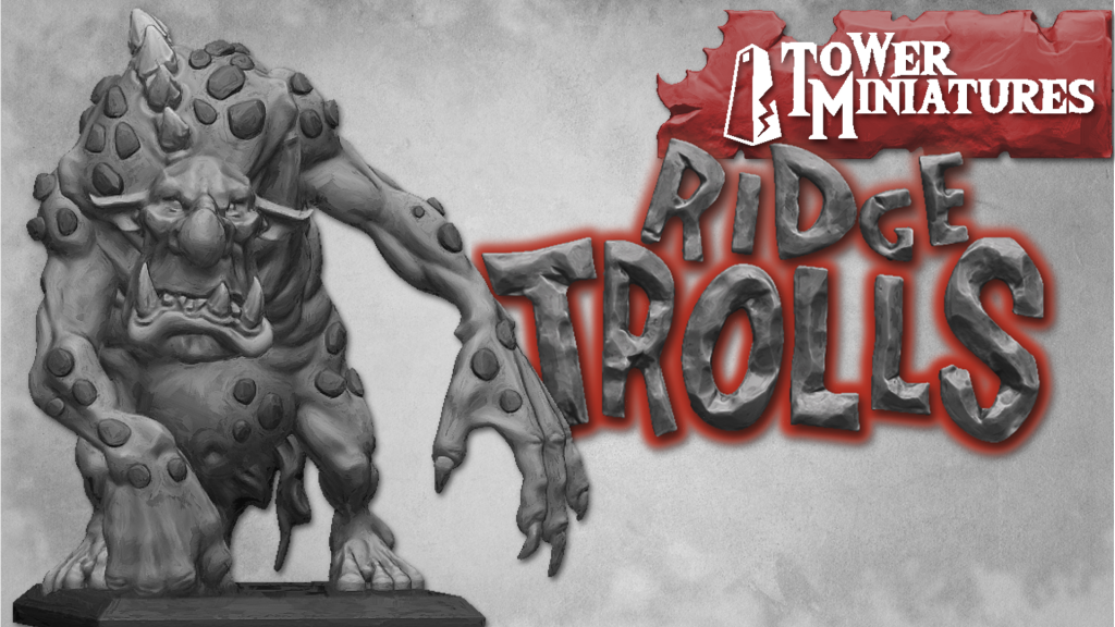 Ridge Trolls #1 - Tower Miniatures