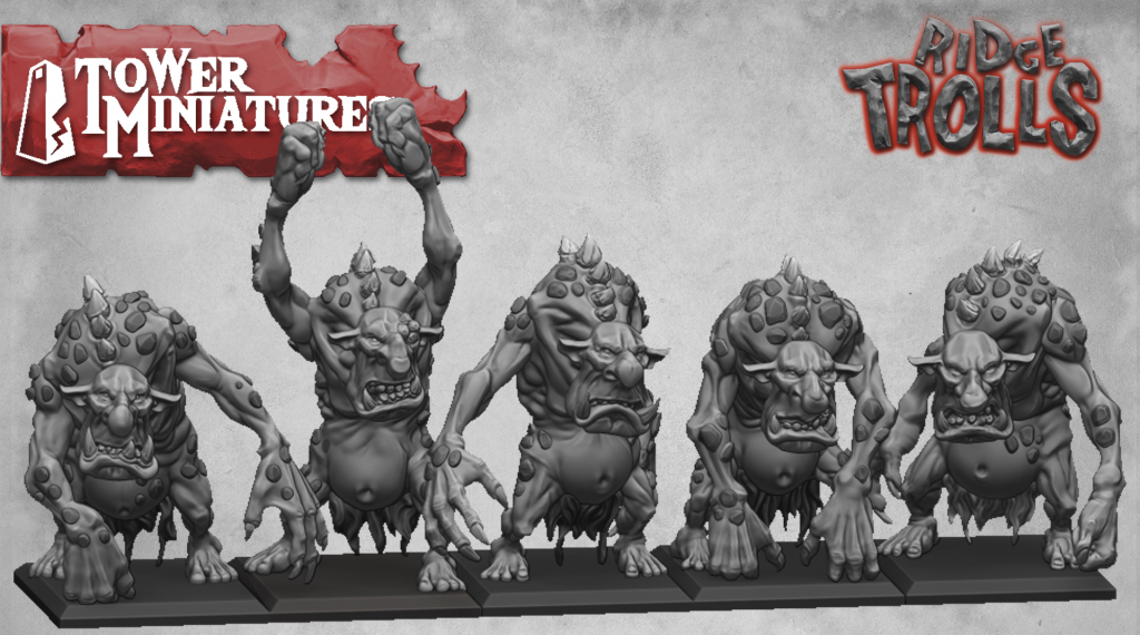 Ridge Trolls #2 - Tower Miniatures