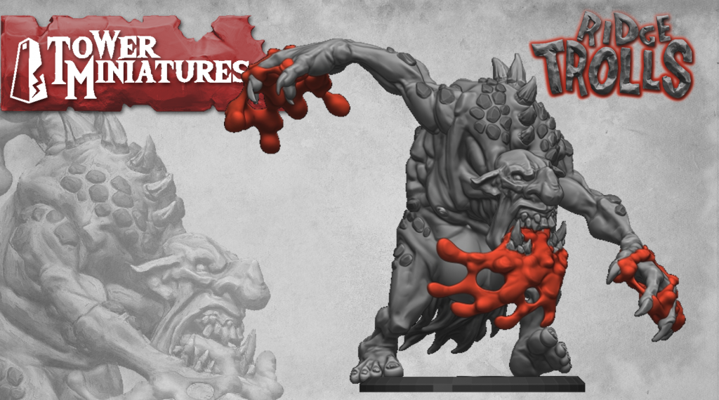 Ridge Trolls #3 - Tower Miniatures