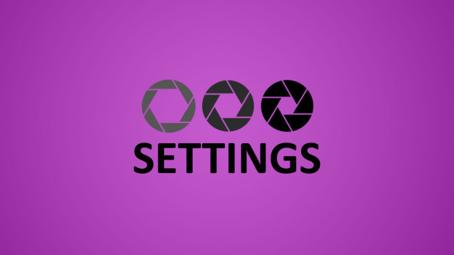 Let's Look at Settings