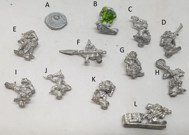 Are these Snotlings or Gretchins?  Is there a difference?  Are they a unit, or part of another model, or base decorations?