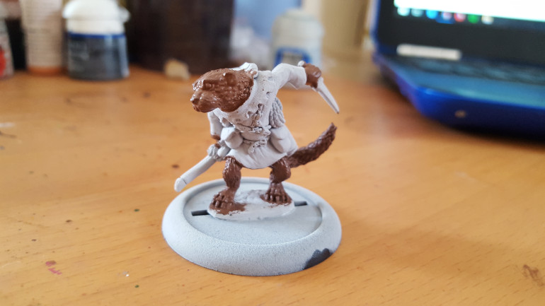 Painting The Otter Ranger - Step By Step