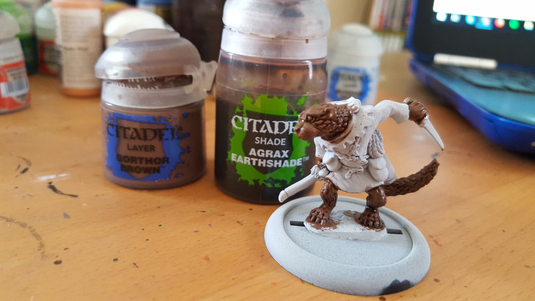 Painting The Otter Ranger - Step By Step