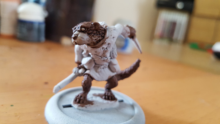 Painting The Otter Ranger - Step By Step