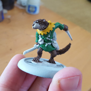 Painting The Otter Ranger - Step By Step