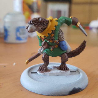 Painting The Otter Ranger - Step By Step
