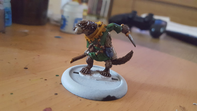 Painting The Otter Ranger - Step By Step