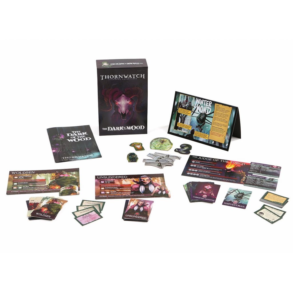 Thornwatch The Dark of the Wood Expansion (Contents) - Penny Arcade