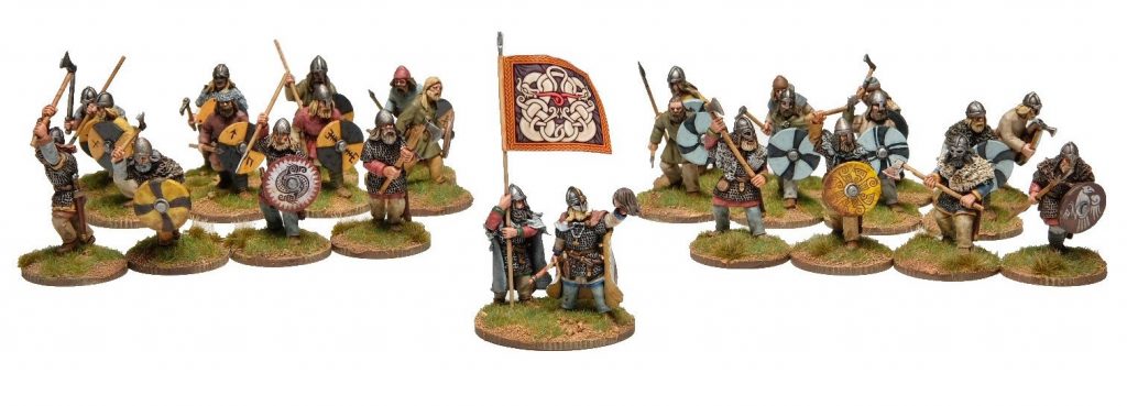 Viking Skirmish Warband SAGA -Footsore Miniatures