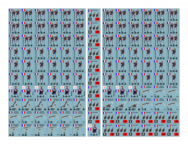 Creating French Units - Valor & Victory 1918 Edition (P1)