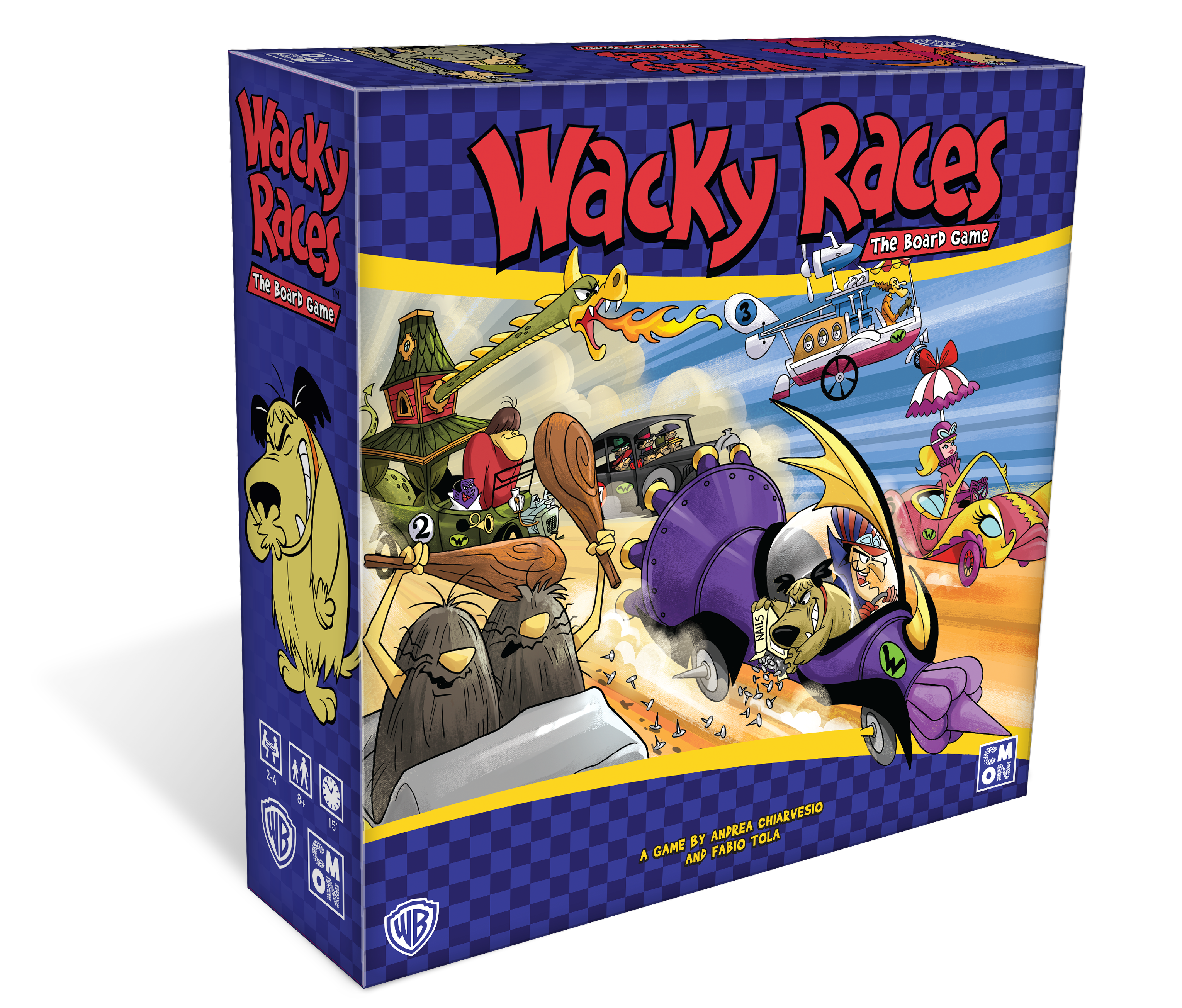 CMON Drive Off To The Wacky Races With New Board Game – OnTableTop