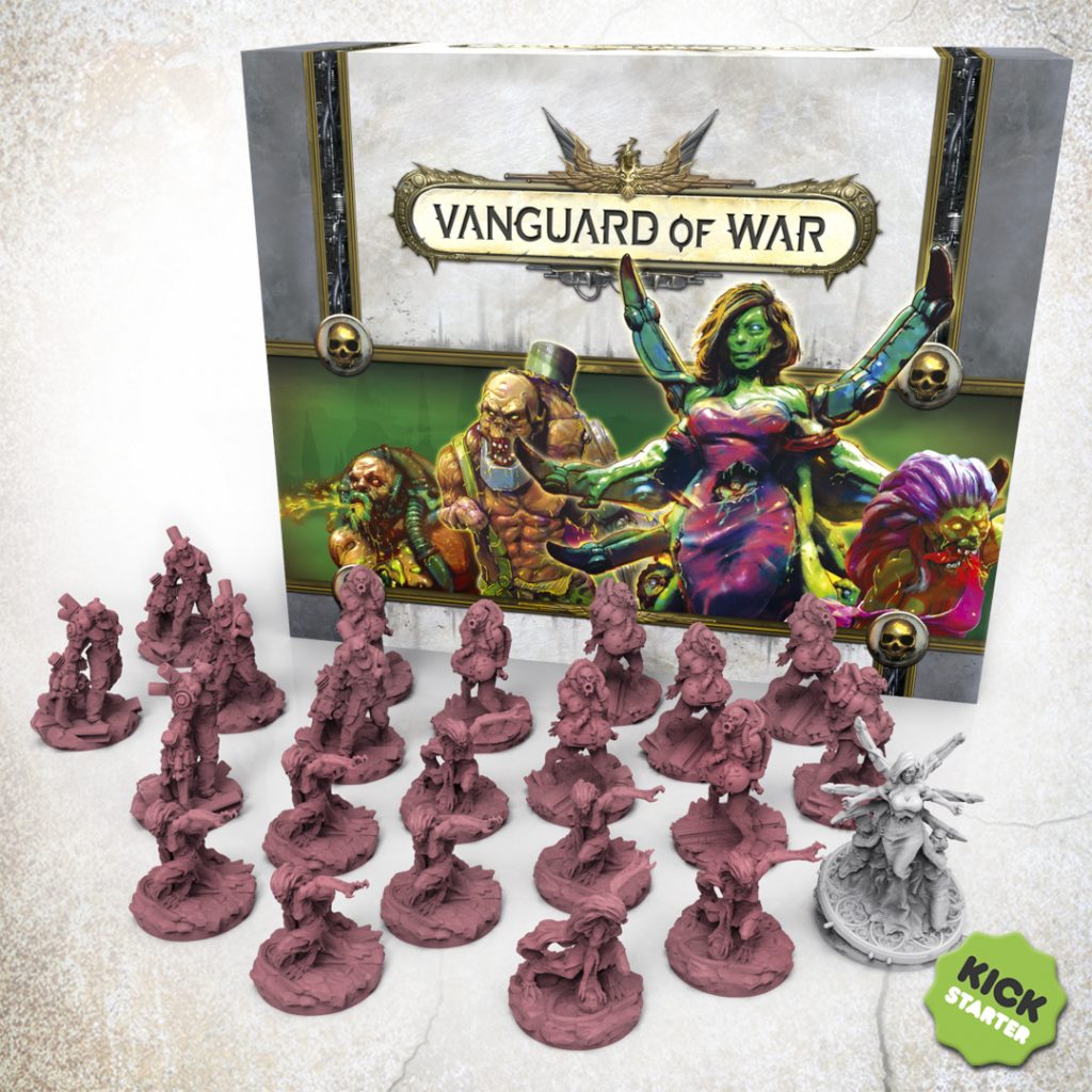 Zombie Figures & Boss - Vanguard Of War