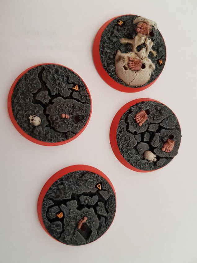 I did get the bases finished. 