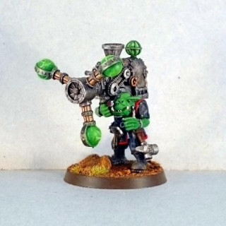 Big Mek with Shokk Attack Gun