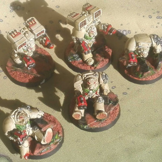 Block 1: 10 Deathwing Terminators + Watcher in the Dark