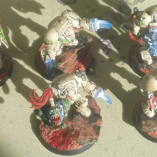 Block 1: 10 Deathwing Terminators + Watcher in the Dark