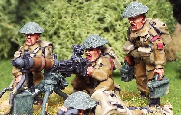 1st Corp Lay Down Covering Fire With New WWII British Support Weapons ...