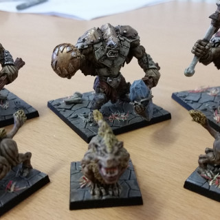 Lets get cracking! Trolls & Mawbeasts first