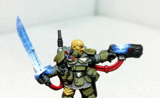 OSL on the Sarges Power Sword and Plasma Pistol