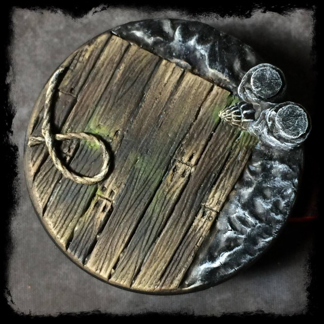 Janky auld wooden decking. Base is from Elrik's Hobbies