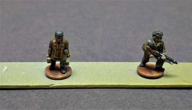 Fallschirmjager - Finishing the Painting