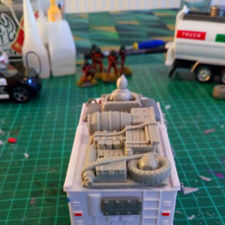 Modding diecast cars - The Mobile Command Centre